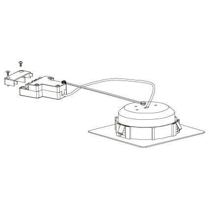 Eglo - SET 3x LED suspended ceiling light PINEDA 1xLED/4,9W/230V