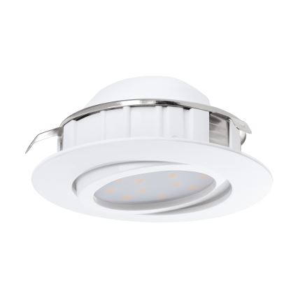 Eglo - 3-piece set of PINEDA LED recessed downlights, 4.9W/230V