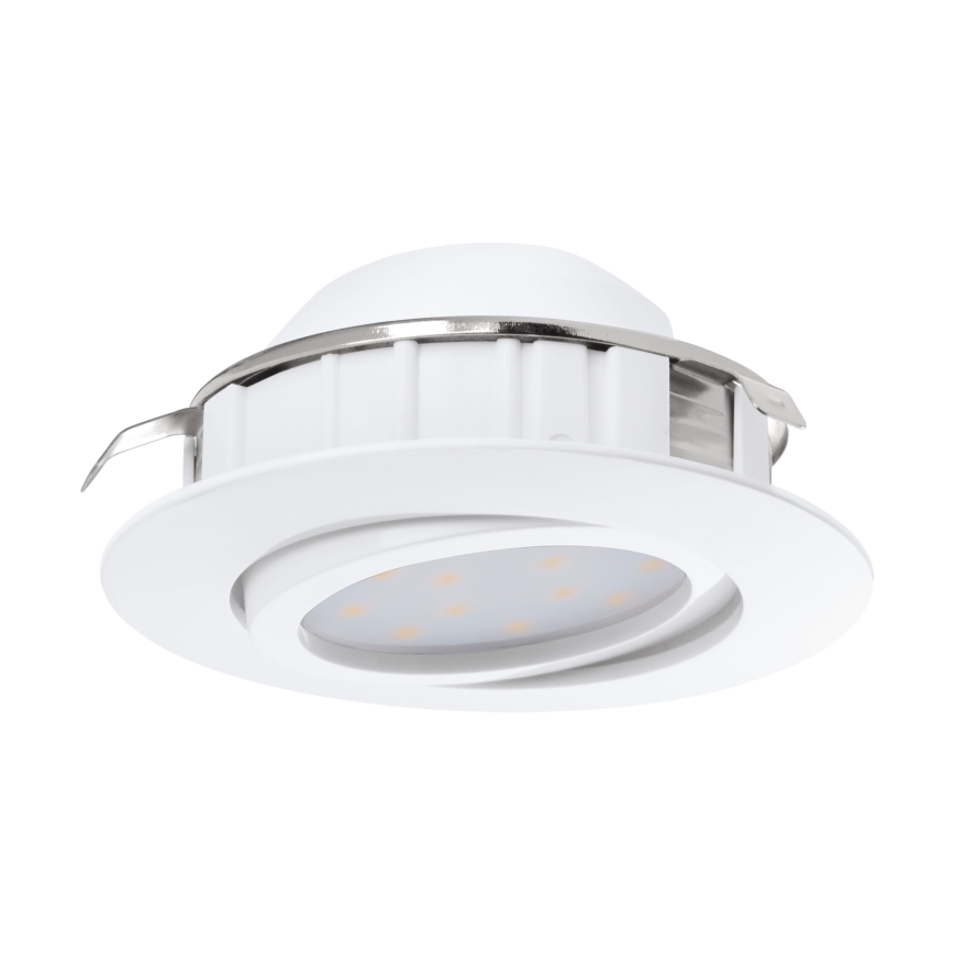 Eglo - 3-piece set of PINEDA LED recessed downlights, 4.9W/230V