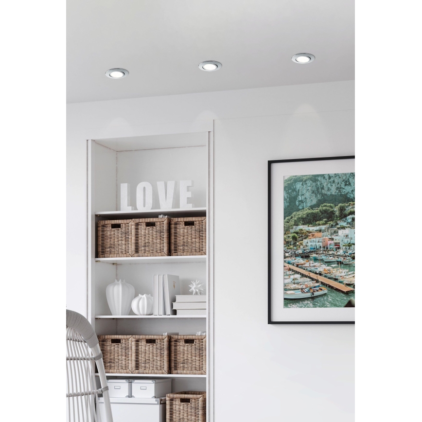 Eglo 95855 - PINEDA LED recessed downlight, 5.5 W / 230 V