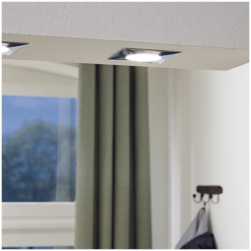 Eglo 95862 - PINEDA LED recessed ceiling light, 12W / 230V