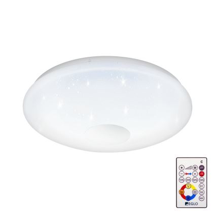 Eglo 95972 - Dimmable LED ceiling light VOLTAGO 2 LED/20W/230V + remote control