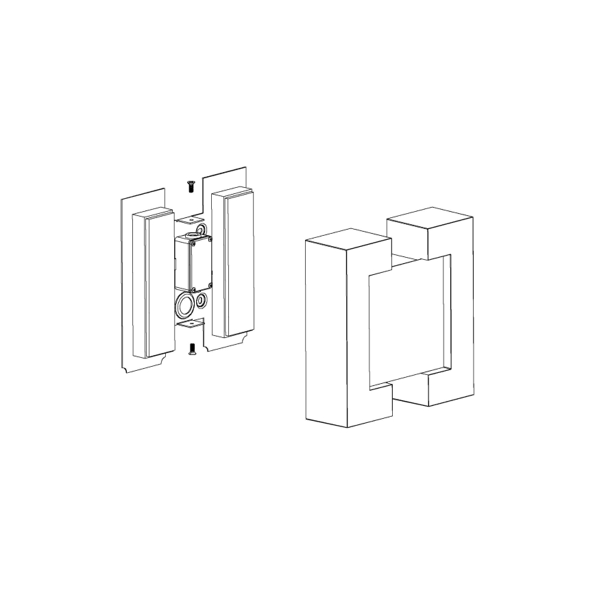 Eglo - Outdoor LED wall light 2xLED/4,8W