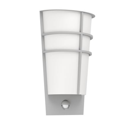 Eglo 96017 - LED Outdoor Wall Light with Sensor BREGANZO 1 2xLED/2.5W IP44