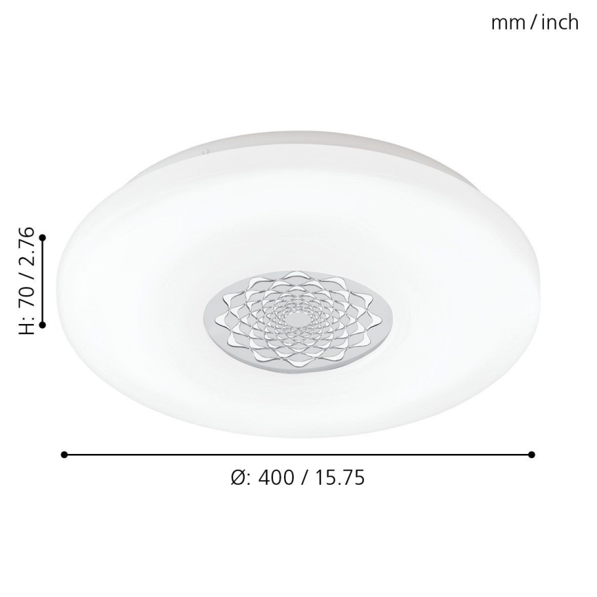 Eglo - LED ceiling light LED/24W/230V