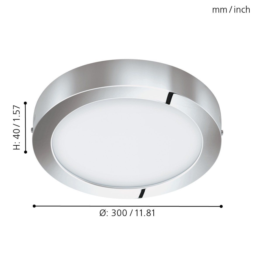Eglo 96058 - LED bathroom light FUEVA 1 LED/22W/230V