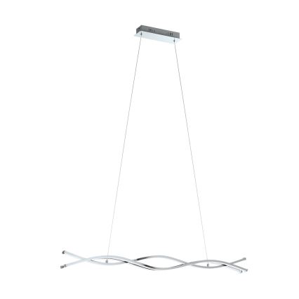 Eglo - LED Pendant on Cable LED/35W/230V 3000K Glossy Chrome