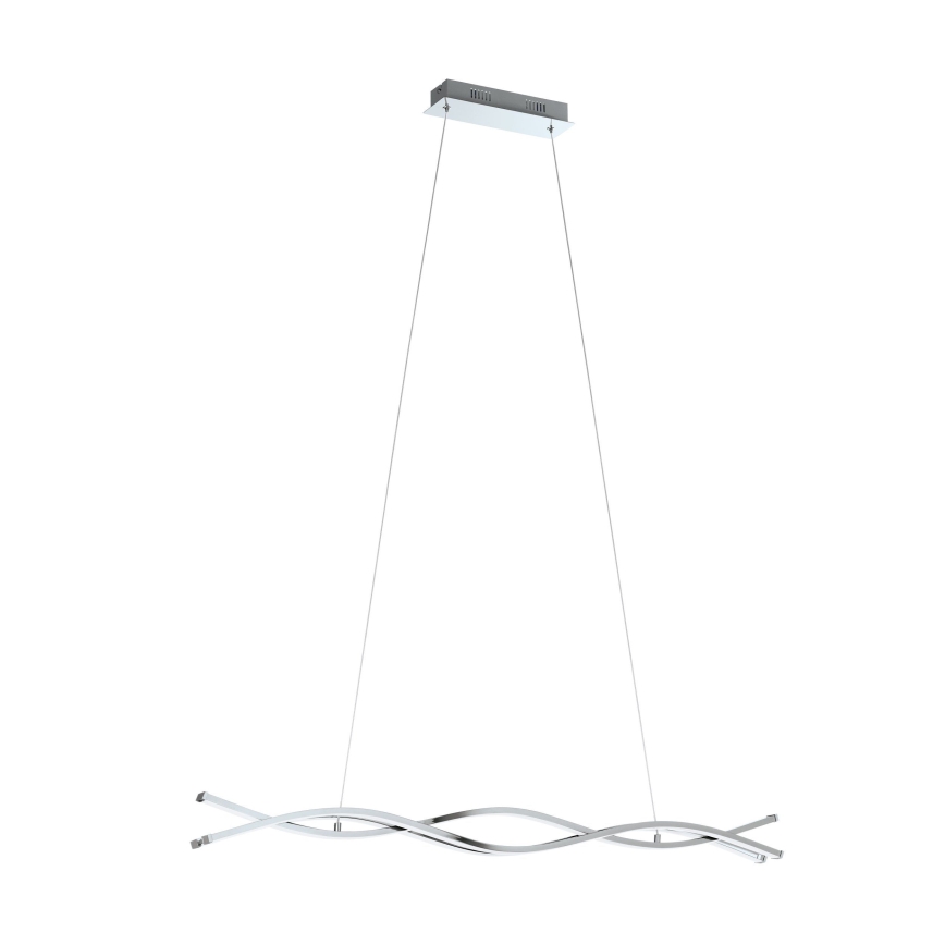 Eglo - LED Pendant on Cable LED/35W/230V 3000K Glossy Chrome