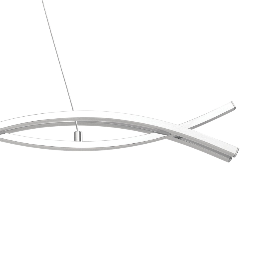 Eglo - LED Pendant on Cable LED/35W/230V 3000K Glossy Chrome