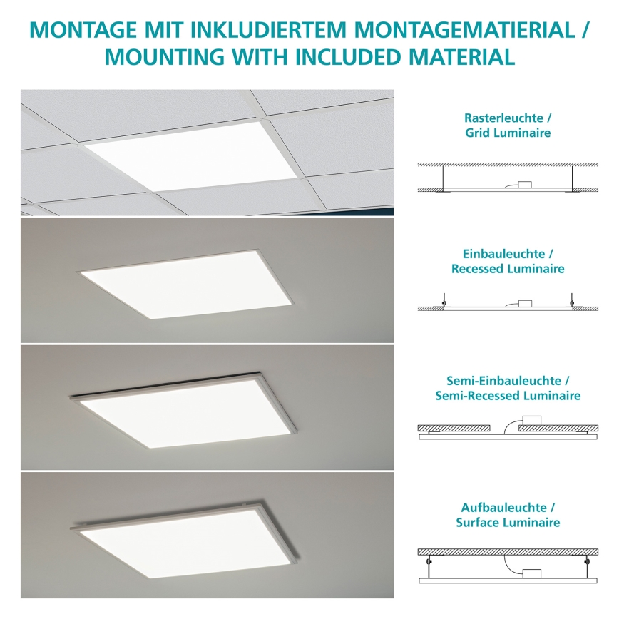 Eglo - LED ceiling panel LED/16W/230V