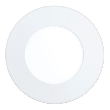 Eglo 96249 - LED bathroom recessed downlight FUEVA 1 1xLED/2.7W/230V IP44 Ø 8.5 cm