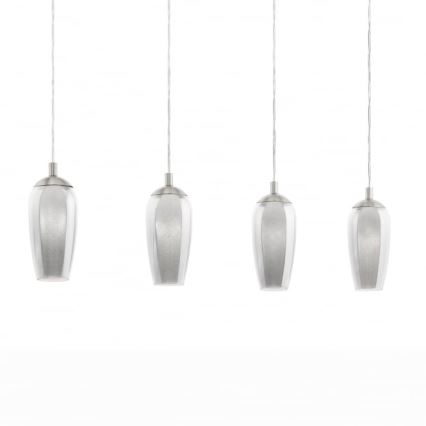 Eglo - LED Chandelier on a string 4xG9/2.5W/230V