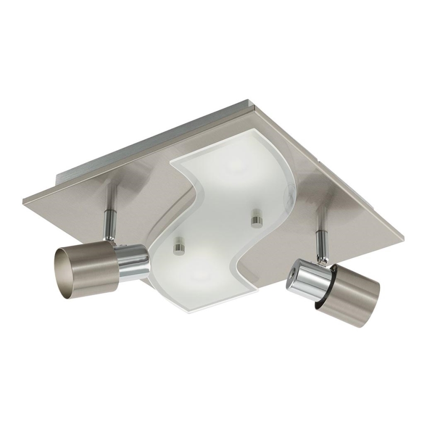 Eglo 96398 - LED Spotlight DIRUS 2xGU10/3,3W+2xLED/3,3W