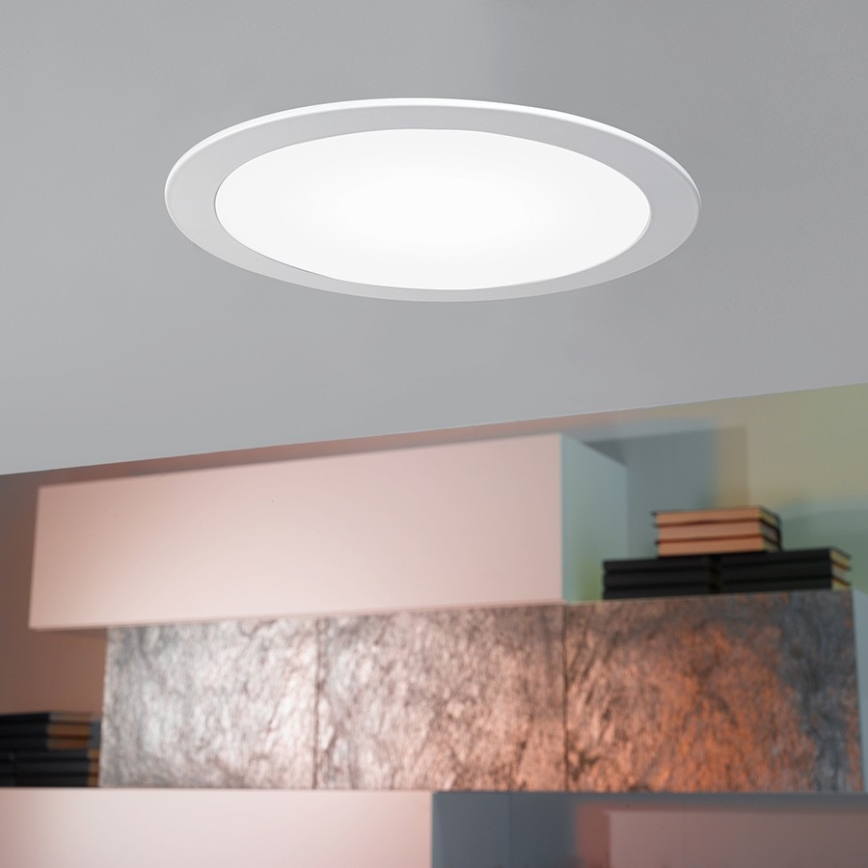 Eglo 96407 - LED Dimmable recessed ceiling light FUEVA 1 LED/10,95W/230V pr. 17 cm