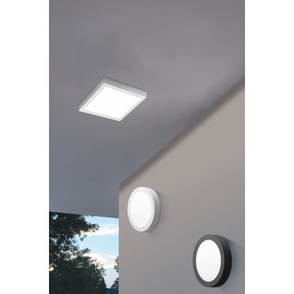 Eglo - Outdoor LED ceiling light LED/16,5W/230V