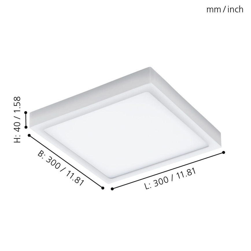 Eglo - LED outdoor ceiling light LED/22W