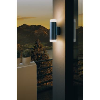 Eglo - LED outdoor wall light 2xGU10/5W