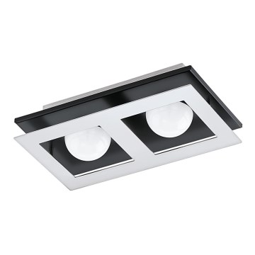 Eglo 96532 - LED Dimming ceiling light BELLAMONTE 1 2xLED/3.3W/230V