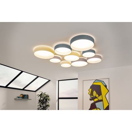 Eglo - LED Dimmable ceiling light 1xLED/18W/230V beige