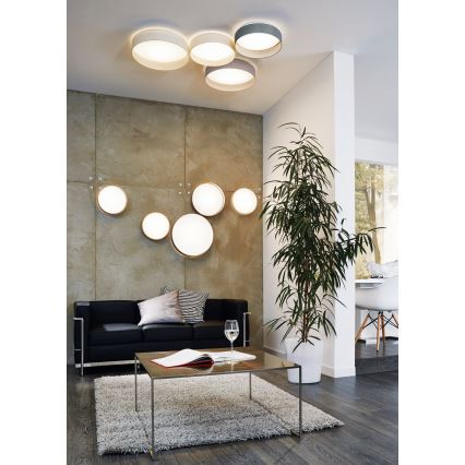 Eglo - LED Dimmable ceiling light 1xLED/18W/230V beige