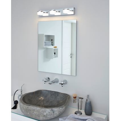 Eglo - LED Dimmable bathroom wall light 3xLED/7,2W/ IP44