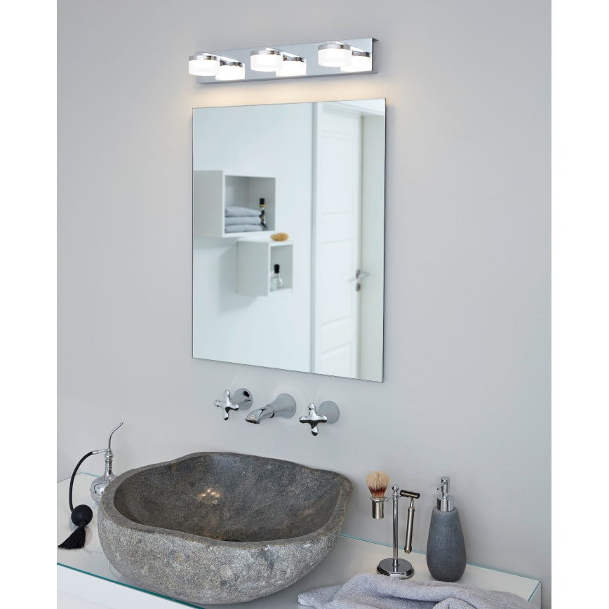 Eglo - LED Dimmable bathroom wall light 3xLED/7,2W/ IP44