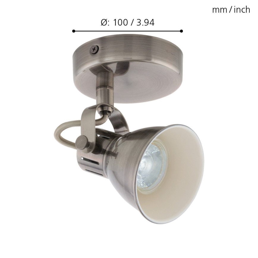 Eglo - LED spotlight 1xGU10/3.3W/230V