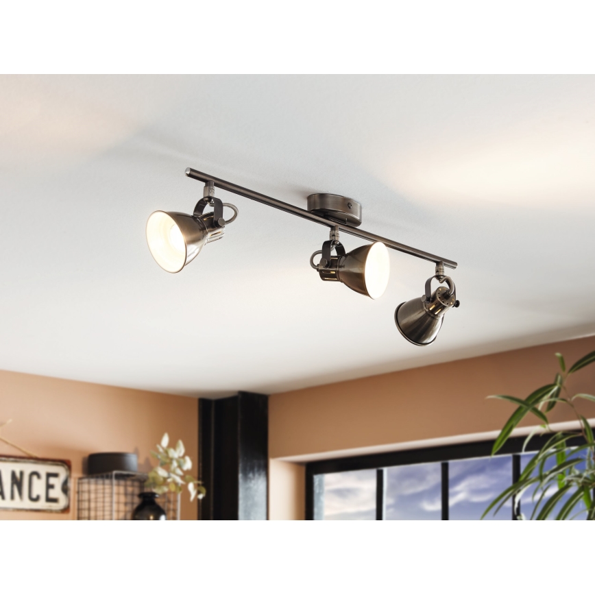 Eglo - LED spotlight 3xGU10/3.3W/230V