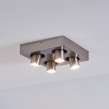 Eglo 96608 - LED ceiling spotlight ROBLEDO 1 4xGU10/5W/230V
