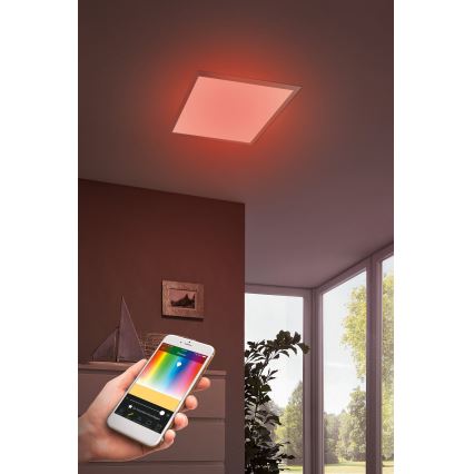 Eglo 96662 - LED ceiling light SALOBRENA-C LED/16W/230V + remote control