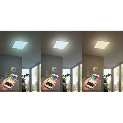 Eglo - LED RGBW Dimmable light SALOBRENA-C LED/16W + remote control