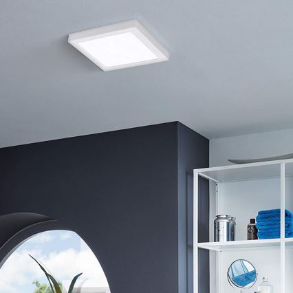 Eglo - LED RGBW Dimmable ceiling light FUEVA-C LED/15,6W/230V Bluetooth