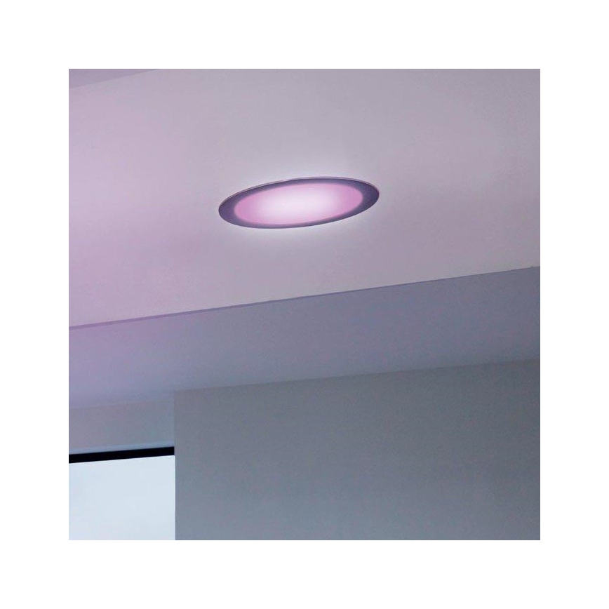 Eglo - LED RGB Dimmable recessed light FUEVA-C LED/15,6W/230V