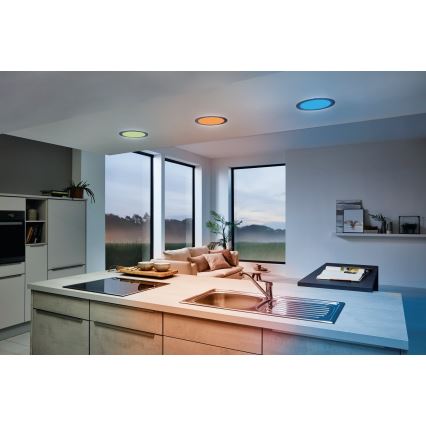 Eglo - LED RGB Dimmable recessed light FUEVA-C LED/15,6W/230V