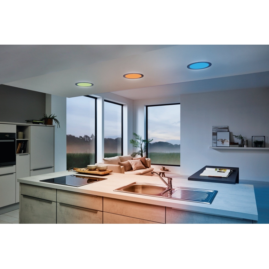Eglo - LED RGB Dimmable recessed light FUEVA-C LED/15,6W/230V