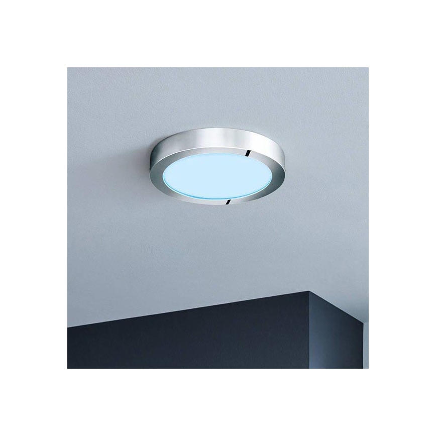 Eglo - LED RGBW Dimmable ceiling light FUEVA-C LED/15,6W/230V Bluetooth