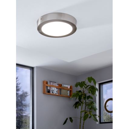 Eglo - LED RGBW Dimmable ceiling light FUEVA-C LED/15,6W/230V Bluetooth