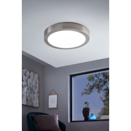 Eglo - LED RGBW Dimmable ceiling light FUEVA-C LED/21W/230V Bluetooth