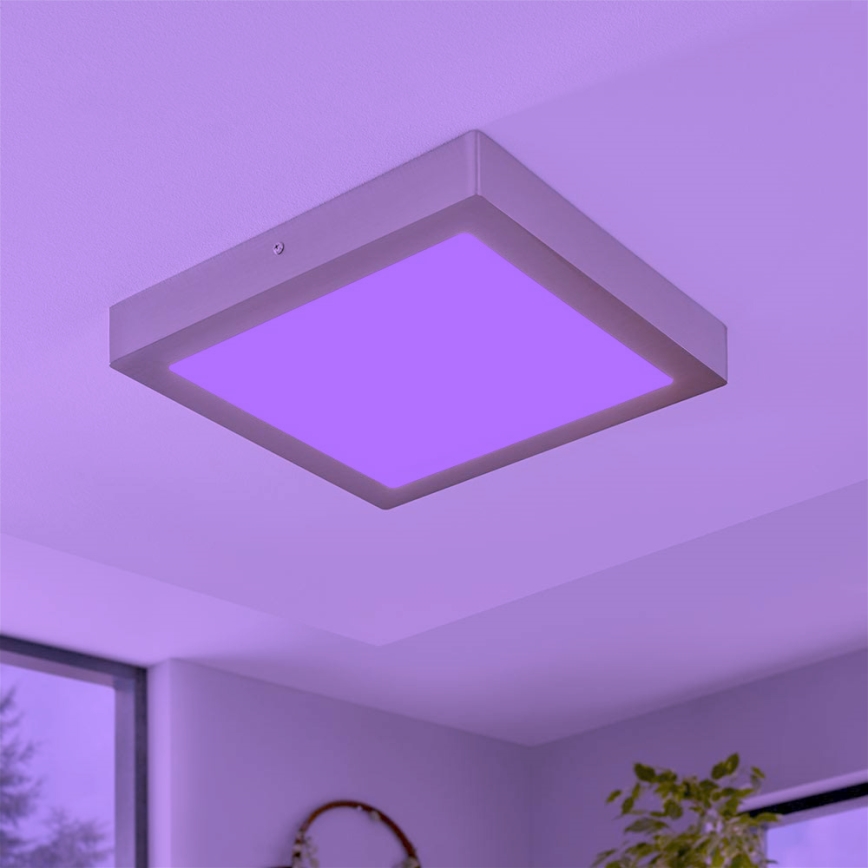 Eglo - LED RGBW Dimmable ceiling light FUEVA-C LED/21W/230V