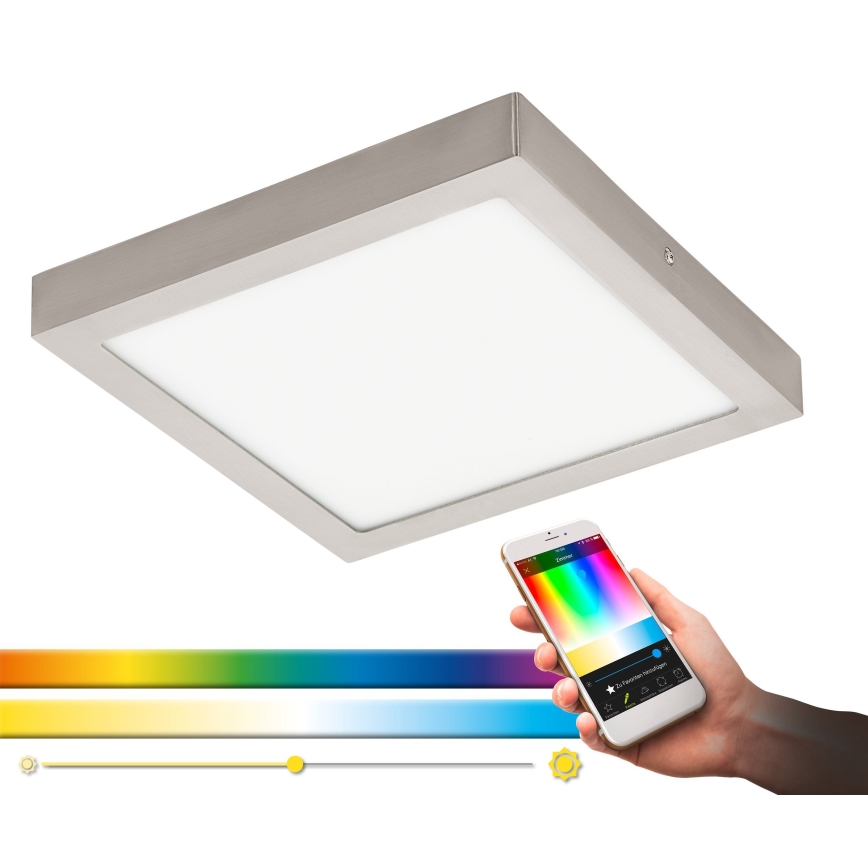 Eglo - LED RGBW Dimmable ceiling light FUEVA-C LED/21W/230V