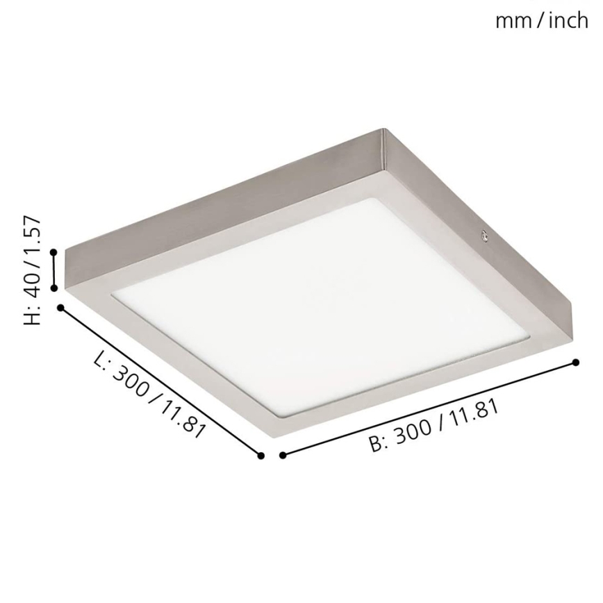 Eglo - LED RGBW Dimmable ceiling light FUEVA-C LED/21W/230V