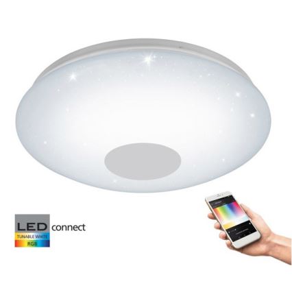 Eglo - LED RGBW Dimmable ceiling light VOLTAGO-C LED/17W/230V