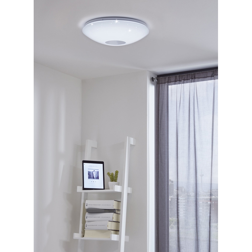 Eglo - LED RGBW Dimmable ceiling light VOLTAGO-C LED/17W/230V