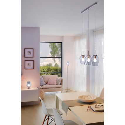 Eglo 96774 - MURMILLO cable-hung pendant light 3xE27/28W/230V