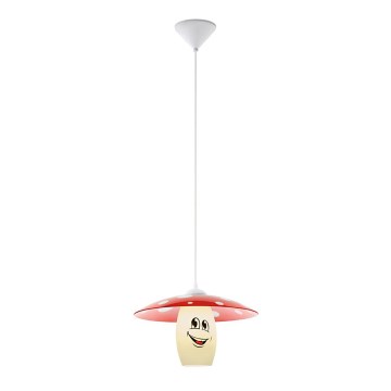Eglo 96879 - Children's pendant light FUNJI 1xE27/60W/230V