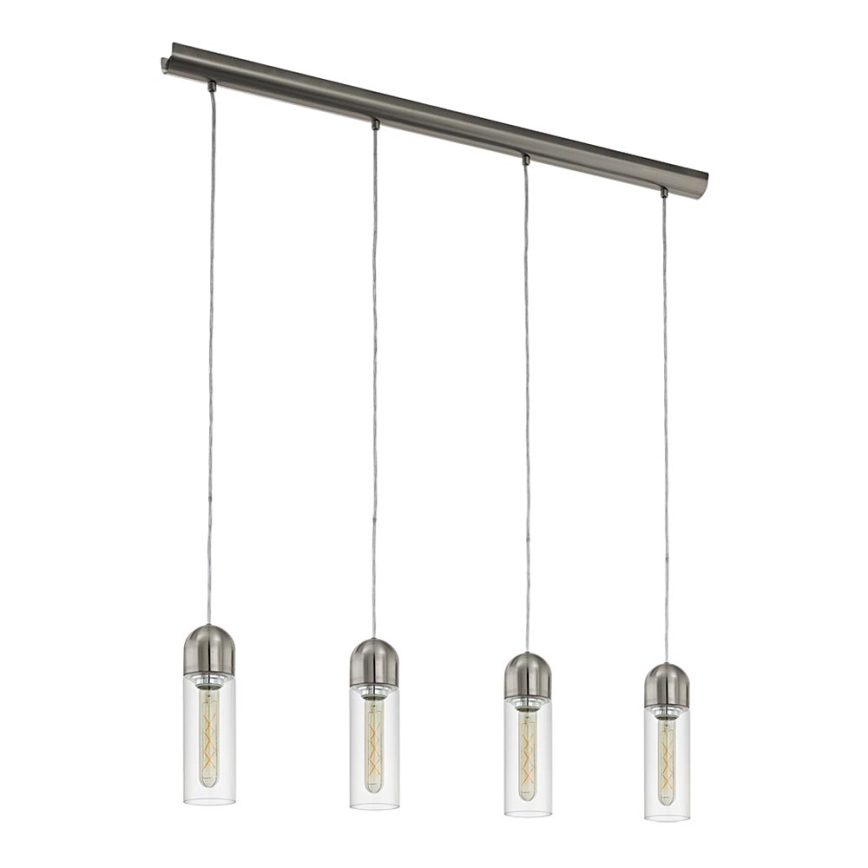 Eglo 96942 - LED Chandelier on a string ZACHARO 4xE27/4W/230V