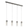 Eglo 96942 - LED Chandelier on a string ZACHARO 4xE27/4W/230V