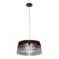 Eglo 96956 - ARTANA cable-hung pendant light 1xE27/60W/230V gray/black 480mm