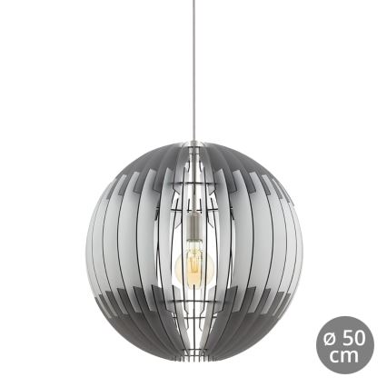 Eglo 96973 - Chandelier on a string OLMERO 1xE27/60W/230V