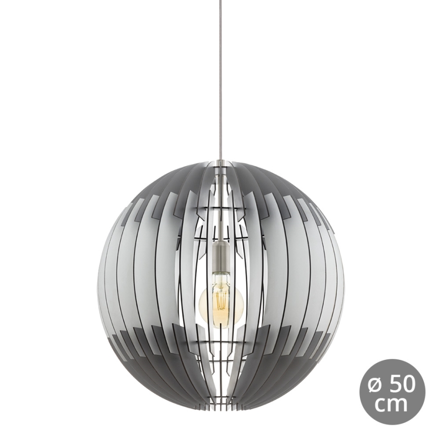 Eglo 96973 - Chandelier on a string OLMERO 1xE27/60W/230V